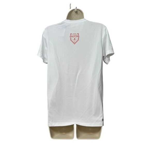 Adidas Women’s Peach Tree Road Race Pregame T-Shirt, White, - Picture 3 of 10